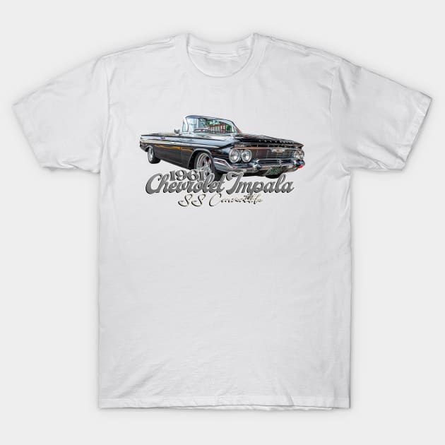 1961 Chevrolet Impala SS Convertible T-Shirt by Gestalt Imagery